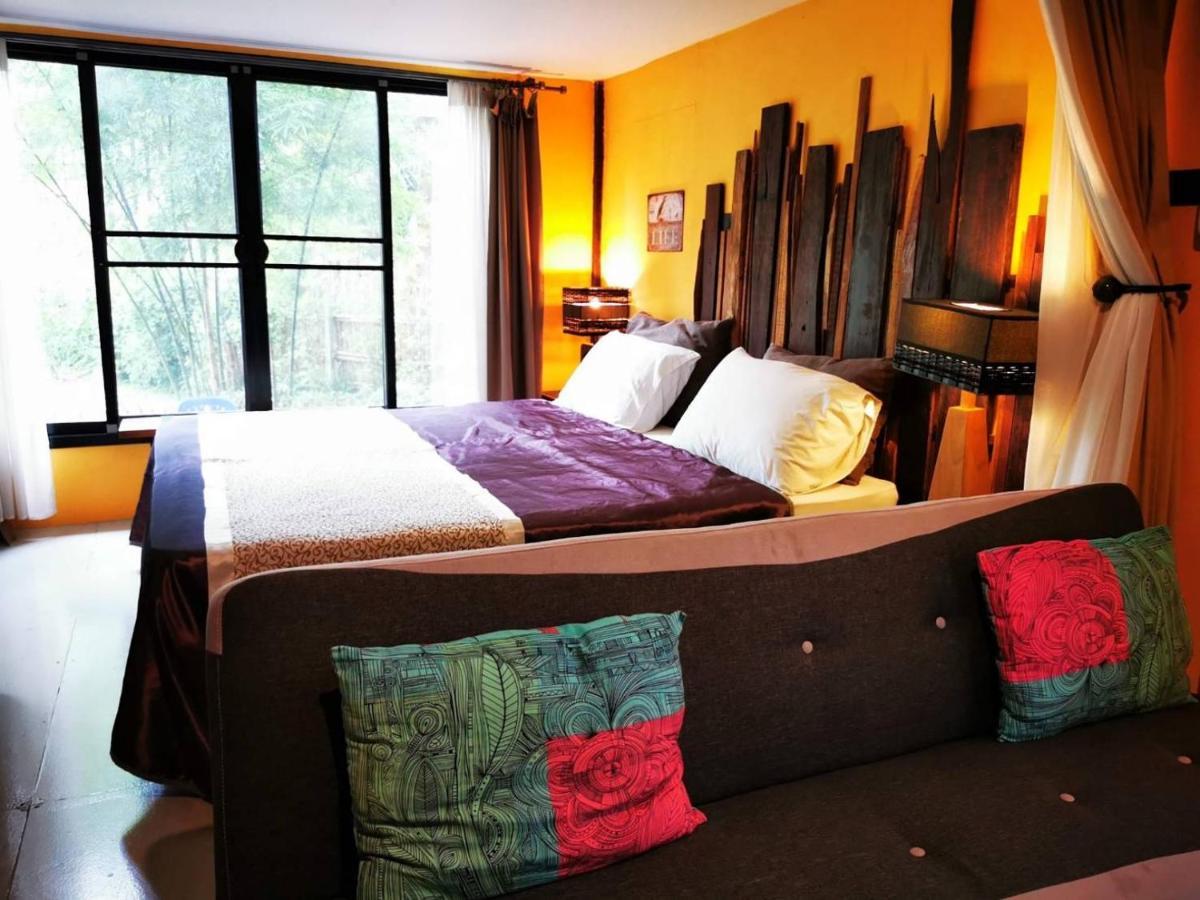 Brookhouse At Khaoyai Villa Ban Khanong Phra Klang Exteriör bild