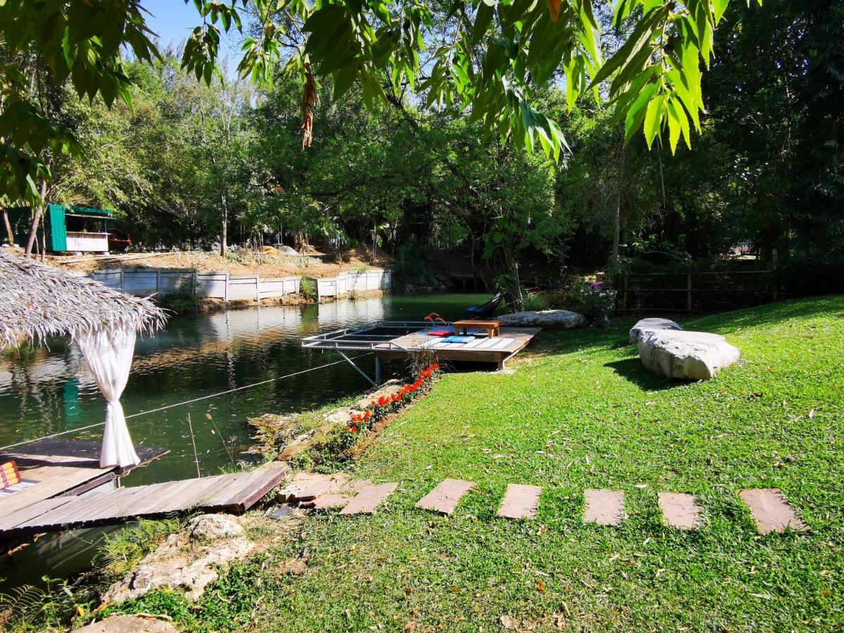 Brookhouse At Khaoyai Villa Ban Khanong Phra Klang Exteriör bild